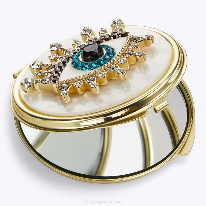 Kurt Geiger mujer espejo del mal de ojo de londres 2LPR568 | accesorios oro